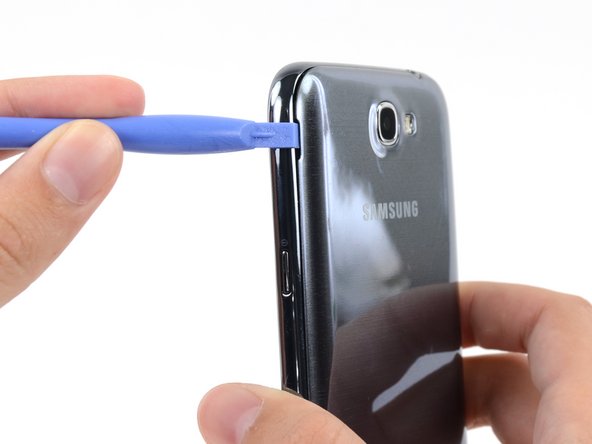 Samsung Galaxy Note II Battery Replacement, Rear Case: stap 1, afbeelding 1 van 2