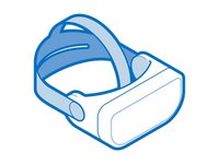 Virtual/Augmented Reality Headset Power Supplies