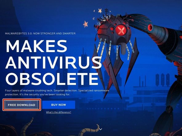 How to remove malware from an infected windows PC, Install Anti-Malware software: passo 1, imagem 1 %32